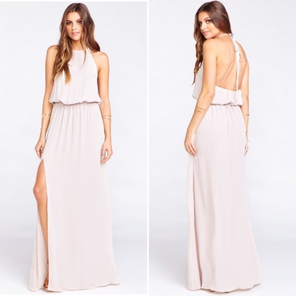 Show Me Your MuMu Dresses & Skirts - SHOW ME YOUR MUMU | Heather Halter Dress NWOT